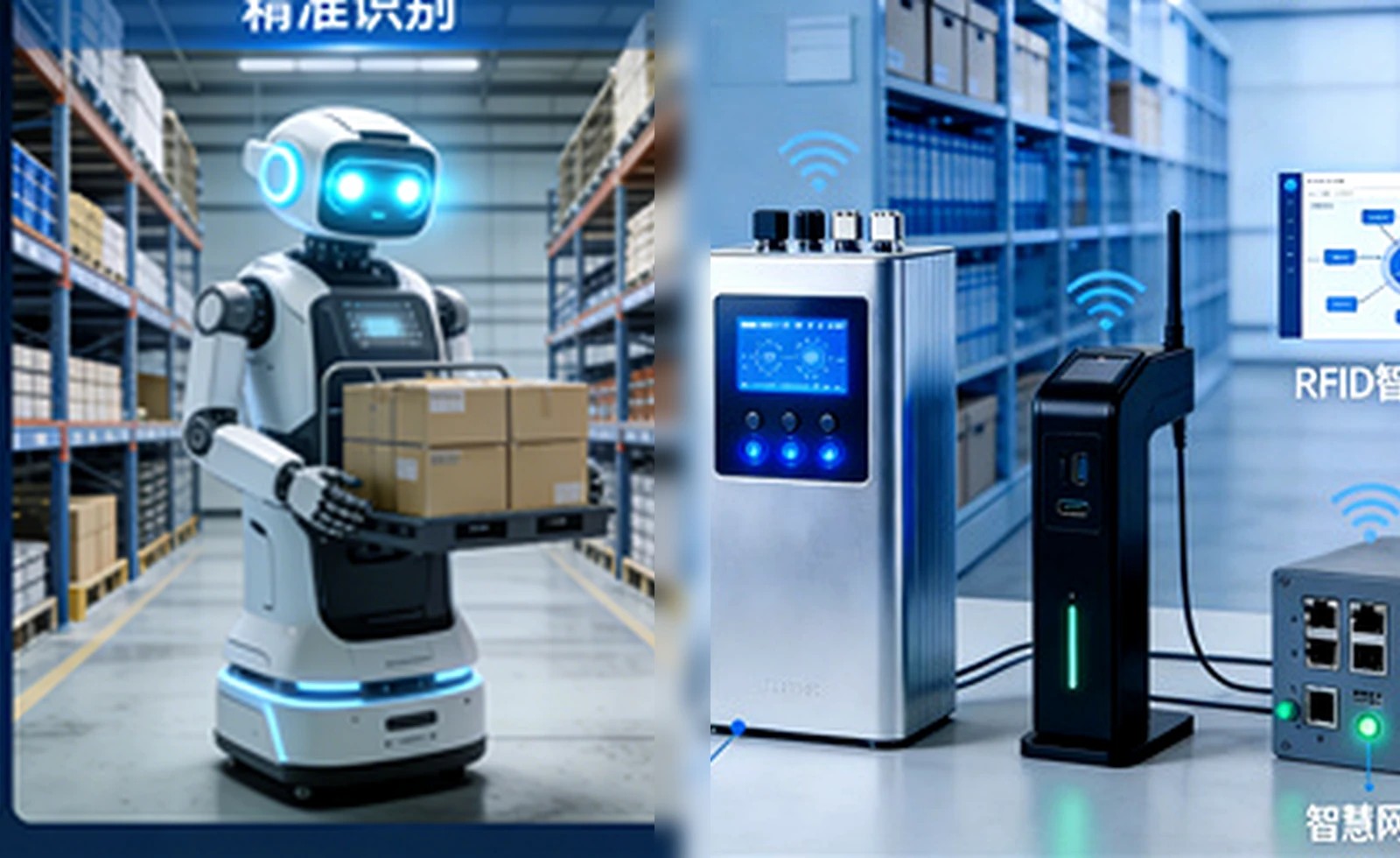 AI+智能设备联控概念图